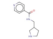N-(3-PYRROLIDINYLMETHYL)<span class='lighter'>ISONICOTINAMIDE</span>