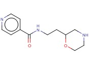 N-[2-(2-MORPHOLINYL)ETHYL]<span class='lighter'>ISONICOTINAMIDE</span>