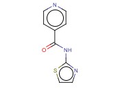N-THIAZOL-2-YL-<span class='lighter'>ISONICOTINAMIDE</span>