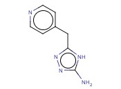 5-(<span class='lighter'>吡啶</span>-4-<span class='lighter'>基</span><span class='lighter'>甲基</span>)-4H-1,2,4-<span class='lighter'>三</span>唑-3-胺