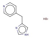 4-(1H-IMIDAZOL-4-YLMETHYL)PYRIDINE <span class='lighter'>HYDROBROMIDE</span>
