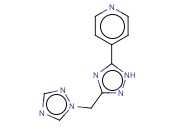4-[5-(1H-1,2,4-<span class='lighter'>三</span>唑-1-<span class='lighter'>基</span><span class='lighter'>甲基</span>)-1H-1,2,4-<span class='lighter'>三</span>唑-3-<span class='lighter'>基</span>]<span class='lighter'>吡啶</span>