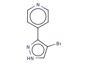 4-(4-<span class='lighter'>溴</span>-1H-<span class='lighter'>吡唑</span>-3-基)吡啶