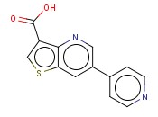 6-(<span class='lighter'>吡</span><span class='lighter'>嗪</span>-2-<span class='lighter'>基</span>)噻吩[3,2-B]吡啶-3-羧酸