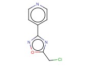 4-[5-(Chloromethyl)-1,2,4-oxadiazol-3-yl]pyridine
