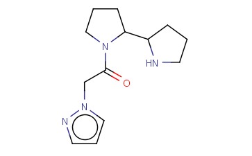 2-(1H-PYRAZOL-1-YL)-1-[2-(PYRROLIDIN-2-YL)PYRROLIDIN-1-YL]ETHAN-1-ONE