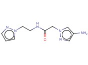 2-(4-AMINO-1H-PYRAZOL-1-YL)-N-[2-(1H-PYRAZOL-1-YL)ETHYL]ACETAMIDE