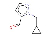 1-(CYCLOPROPYLMETHYL)-1H-PYRAZOLE-5-CARBALDEHYDE