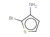 2-<span class='lighter'>Bromothiophen-3-amine</span>