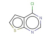 4-CHLOROTHIENO[<span class='lighter'>2,3-D</span>]<span class='lighter'>PYRIMIDINE</span>