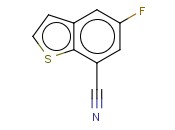 5-FLUORO-1-BENZOTHIOPHENE-7-CARBONITRILE