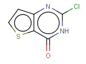 2-CHLOROTHIENO[<span class='lighter'>3,2-D</span>]PYRIMIDIN-4(3H)-ONE