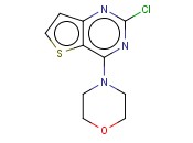 2-氯-4-(<span class='lighter'>吗</span><span class='lighter'>啉</span>-4-<span class='lighter'>基</span>)噻吩并[3,2-d]嘧啶