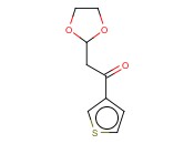 2-(1,3-DIOXOLAN-2-YL)-1-THIOPHEN-3-YL-ETHANONE