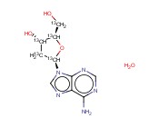 [1',2',3',4',5'-13C5]2'-DEOXYADENOSINE MONOHYDRATE