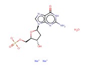 2′-脱氧鸟苷-5′-<span class='lighter'>一</span>磷酸 二钠盐 水合物
