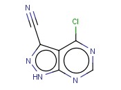 4-CHLORO-1H-PYRAZOLO[3,4-D]PYRIMIDINE-3-CARBONITRILE