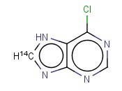 6-CHLOROPURINE, [8-14C]