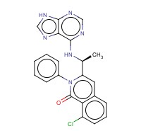(S)-3-(1-(9H-PURIN-6-YLAMINO)ETHYL)-8-CHLORO-2-PHENYLISOQUINOLIN-1(2H)-ONE