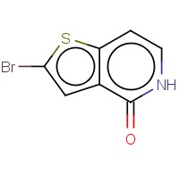 2-Bromo-thieno[3,2-C]<span class='lighter'>pyridin</span>-4(<span class='lighter'>5H</span>)-one