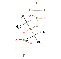 [<span class='lighter'>Ditert-butyl</span>(trifluoromethylsulfonyloxy)silyl] trifluoromethanesulfonate