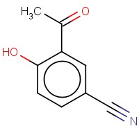 3-Acetyl-4-<span class='lighter'>hydroxybenzonitrile</span>